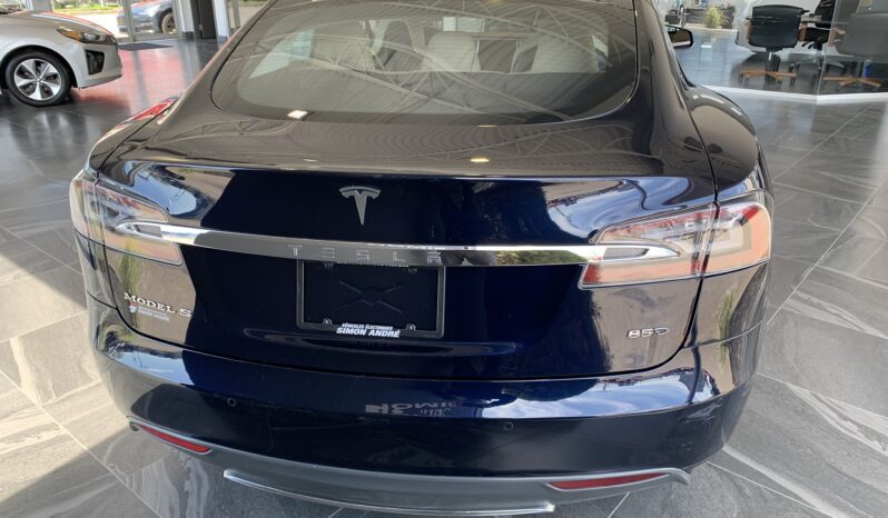 Tesla Model S 85D 2015 Bleu complet