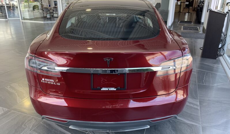 Tesla Model S 85 Signature Rouge 2012 complet