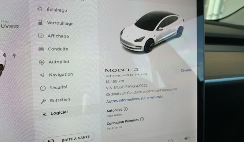 Tesla Model 3 SR+ 2019 Blanc complet