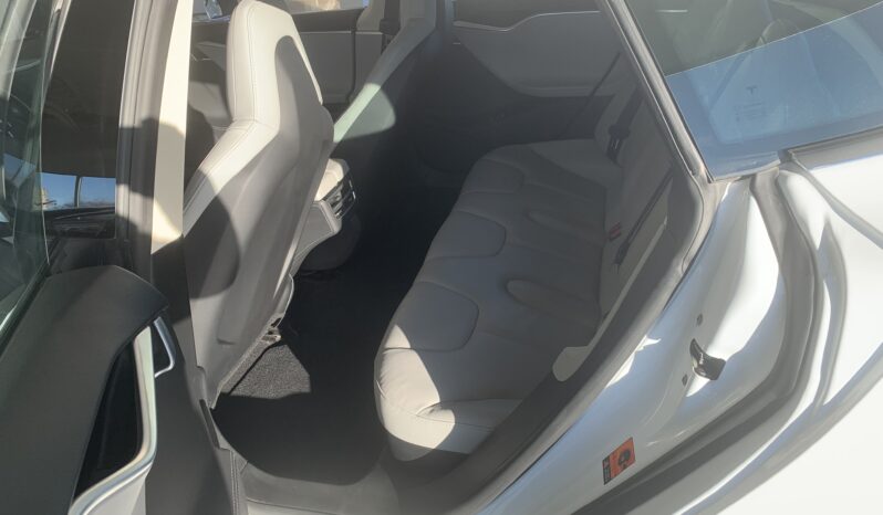 Tesla Model S 85 Blanc 2014 complet