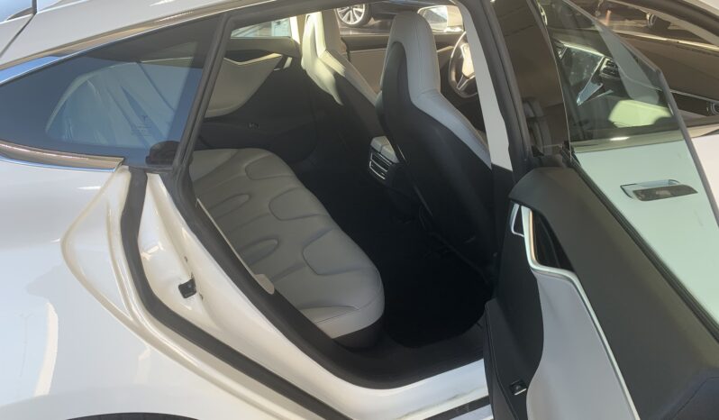 Tesla Model S 85 Blanc 2014 complet