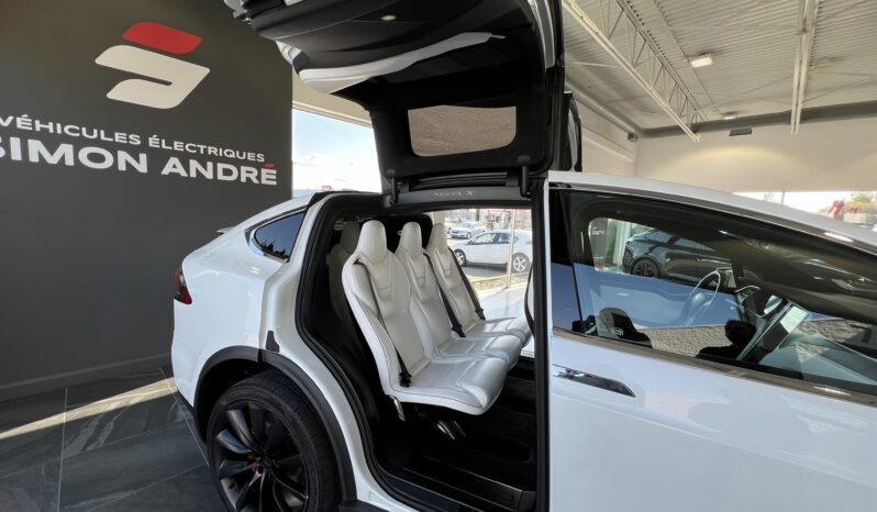 Tesla Model X P100D 2016 Blanc complet