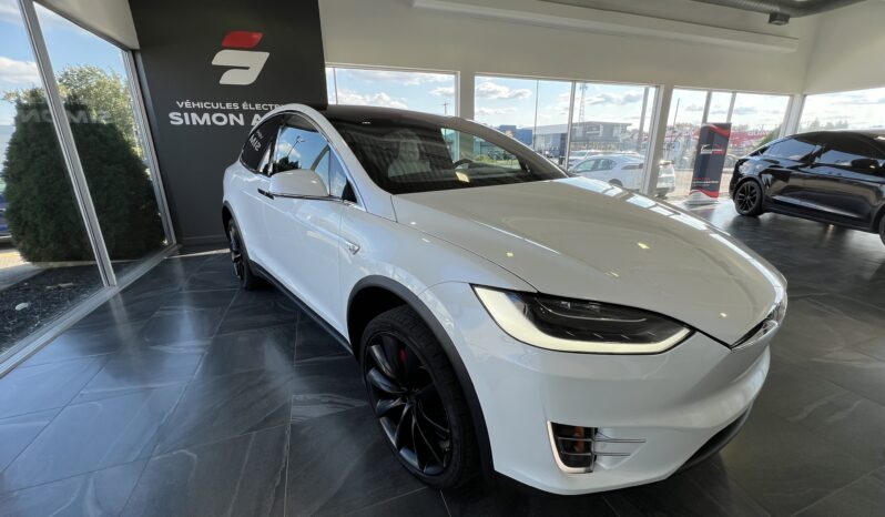 Tesla Model X P100D 2016 Blanc complet