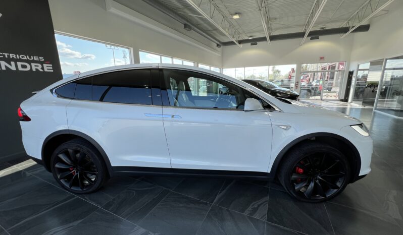 Tesla Model X P100D 2016 Blanc complet