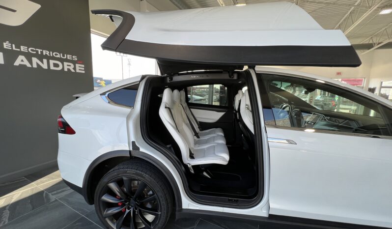 Tesla Model X P100D 2016 Blanc complet