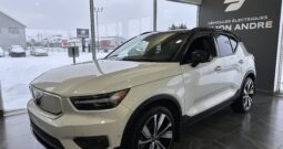 Volvo XC40 Recharge Ultimate 2022 Blanc