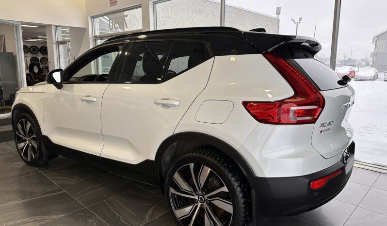 Volvo XC40 Recharge Ultimate 2022 Blanc complet