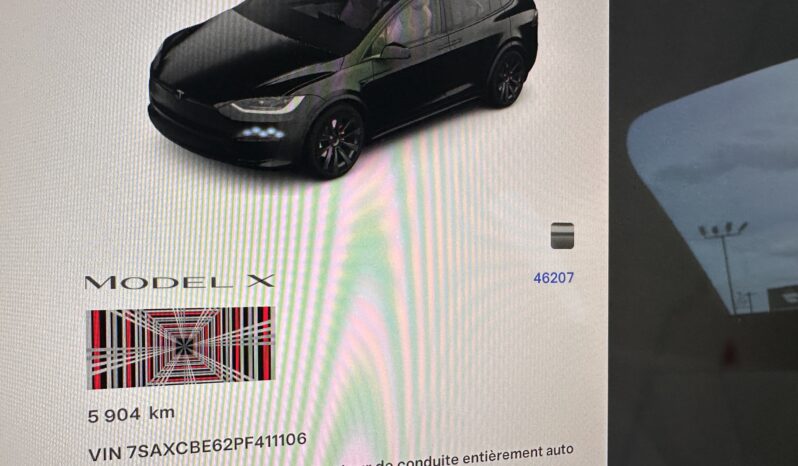 Tesla Model X Plaid 2023 Noir complet
