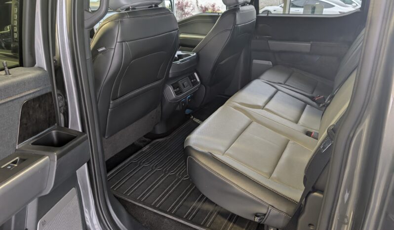 Ford F150 Lightning Lariat 2022 Gris complet