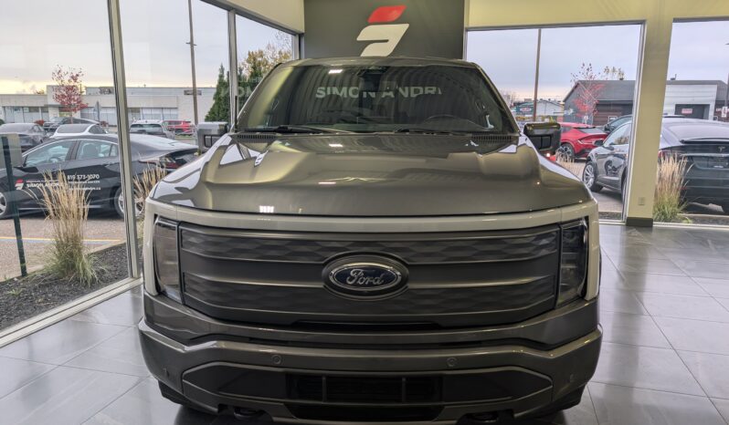 Ford F150 Lightning Lariat 2022 Gris complet