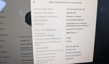 Tesla Model S LR 2023 Noir complet
