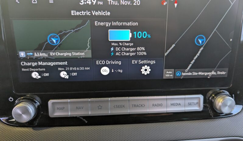 Hyundai Kona EV Preferred 2023 Blanc complet