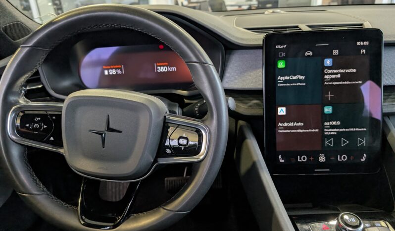 Polestar 2 Deux moteurs à longue autonomie 2023 Gris complet