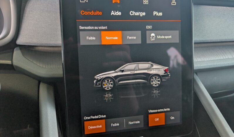 Polestar 2 Deux moteurs à longue autonomie 2023 Gris complet