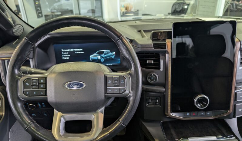 Ford F-150 Lightning Lariat LR 2022 Noir complet