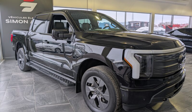 Ford F-150 Lightning Lariat LR 2022 Noir complet