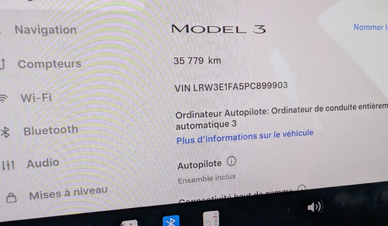 Tesla Model 3 SR 2023 Gris complet